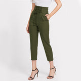 Jennifer Lace Up Pencil Pant