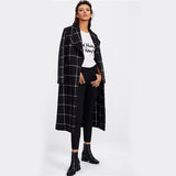 Liz Plaid Trench