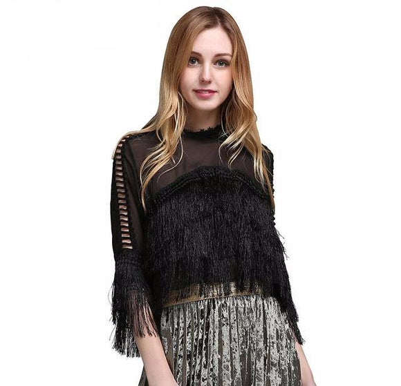 Ruthie Fringe Blouse