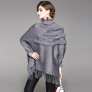 Karen Sweater Poncho