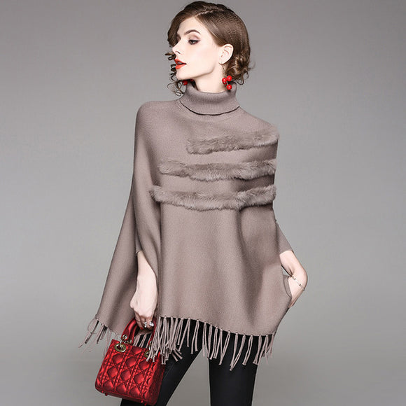 Karen Sweater Poncho