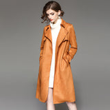 Susan Suede Trench