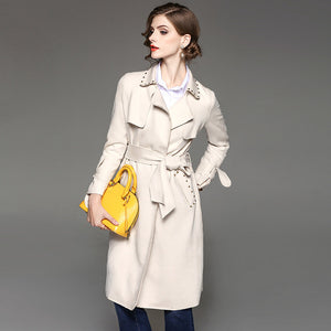 Susan Suede Trench